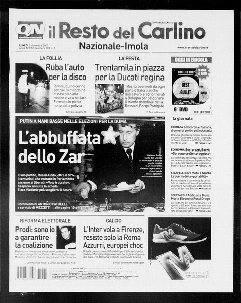 Il Resto del Carlino : giornale dell'Emilia